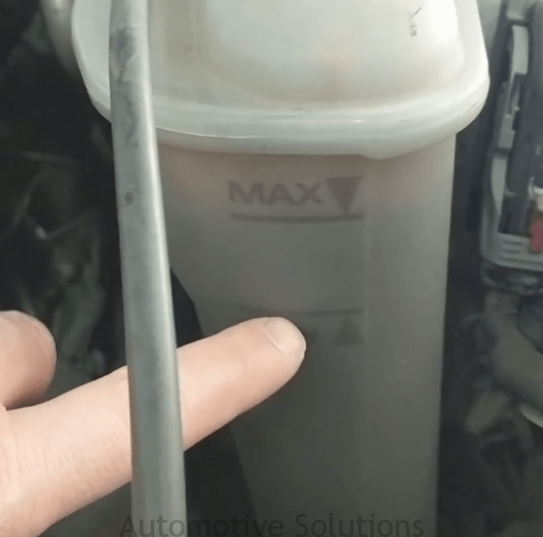 audi a4 checking the antifreeze